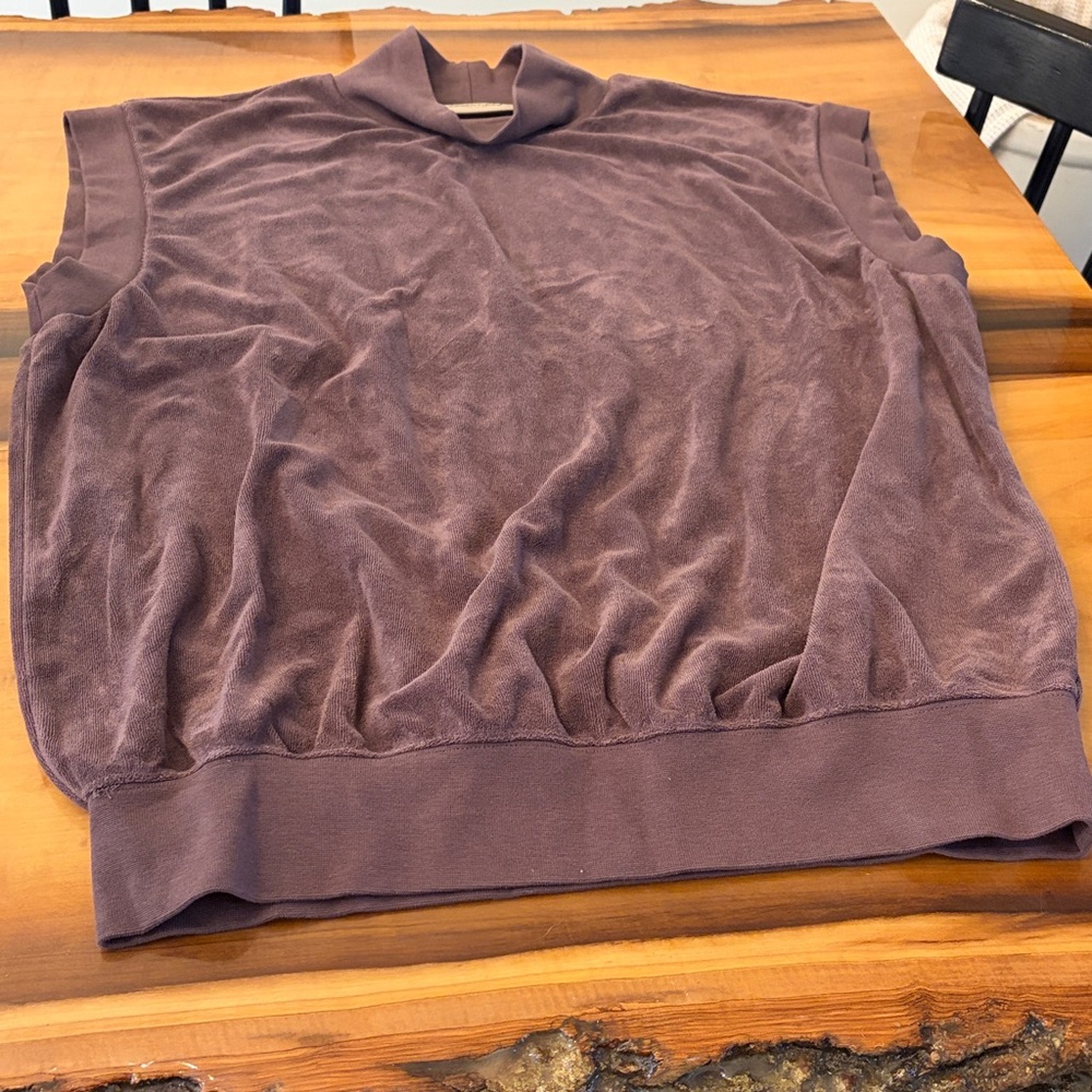 Essentials Fear Of God velour vest - Picture 3 of 6